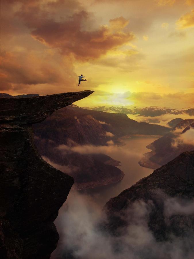 Trolltunga Camping أودا الغرفة الصورة